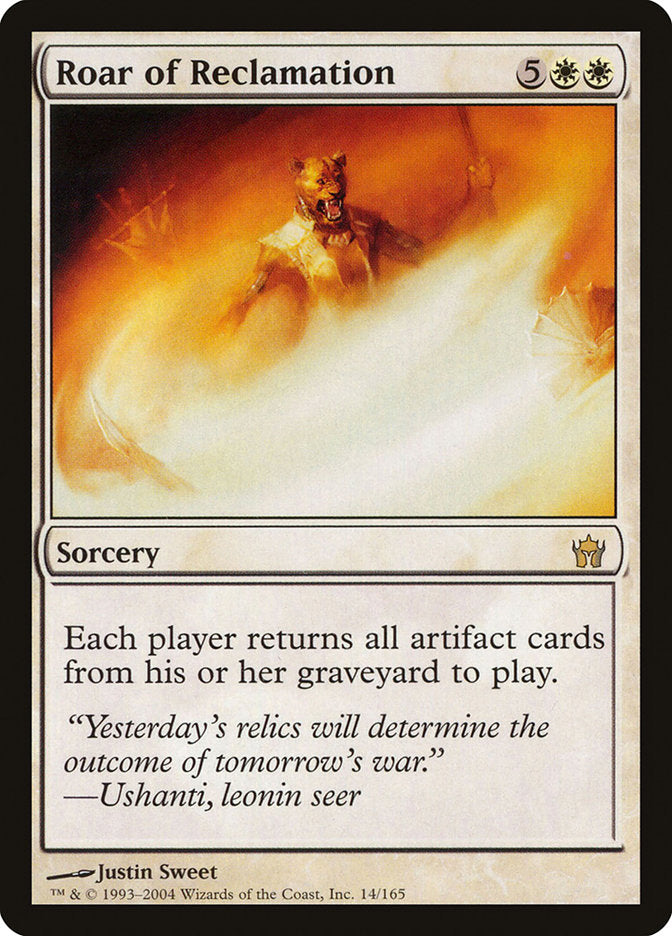 Roar of Reclamation [Fifth Dawn] MTG Single Magic: The Gathering | Red Claw Gaming