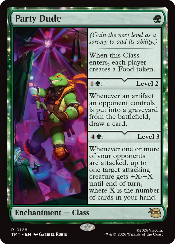 Party Dude [Teenage Mutant Ninja Turtles] MTG Single Magic: The Gathering | Red Claw Gaming