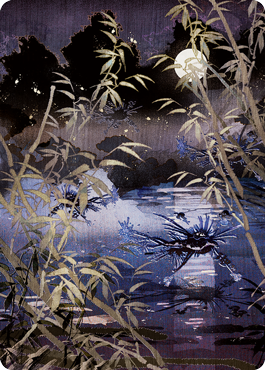 Swamp Art Card [Kamigawa: Neon Dynasty Art Series] MTG Single Magic: The Gathering | Red Claw Gaming