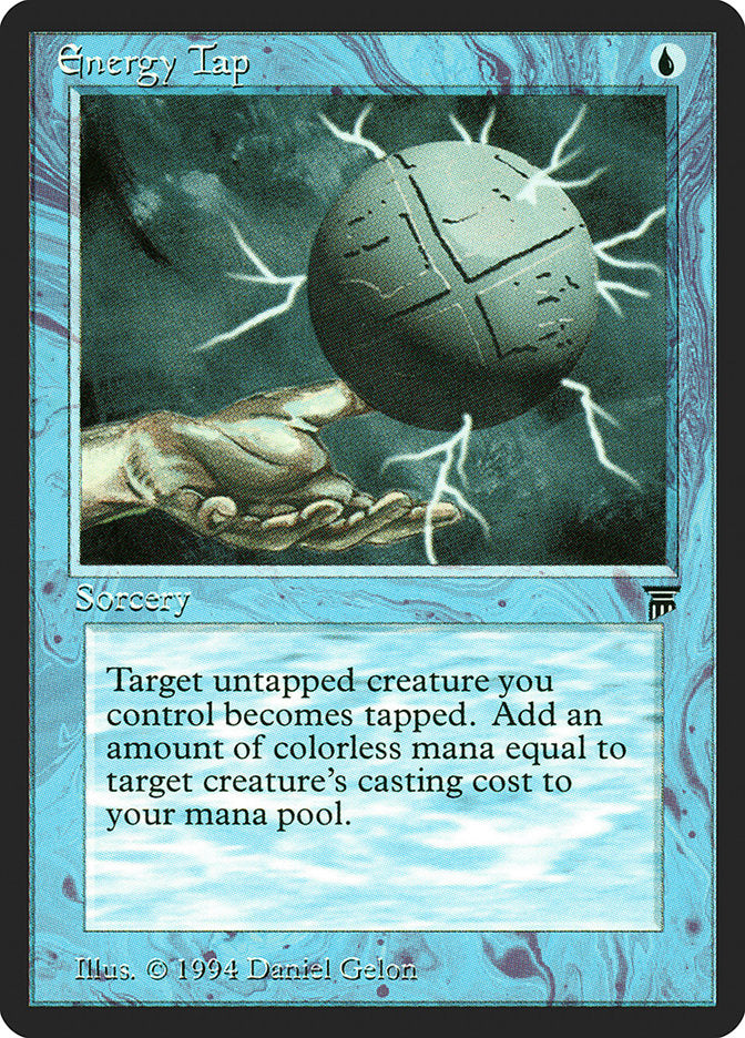 Energy Tap [Legends] MTG Single Magic: The Gathering | Red Claw Gaming