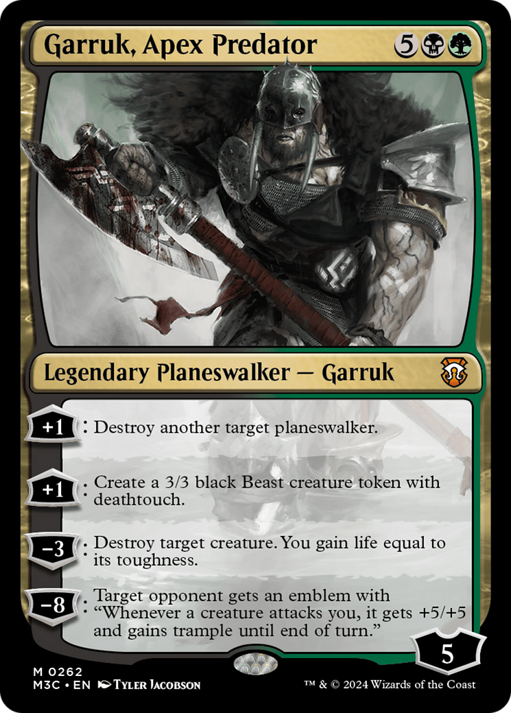 Garruk, Apex Predator [Modern Horizons 3 Commander] | Red Claw Gaming