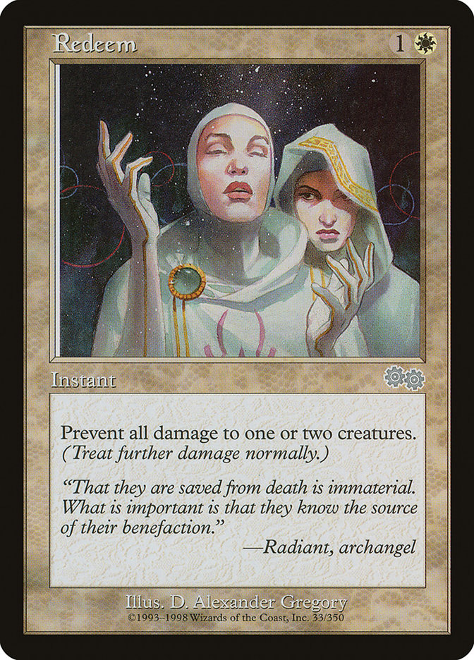 Redeem [Urza's Saga] MTG Single Magic: The Gathering | Red Claw Gaming