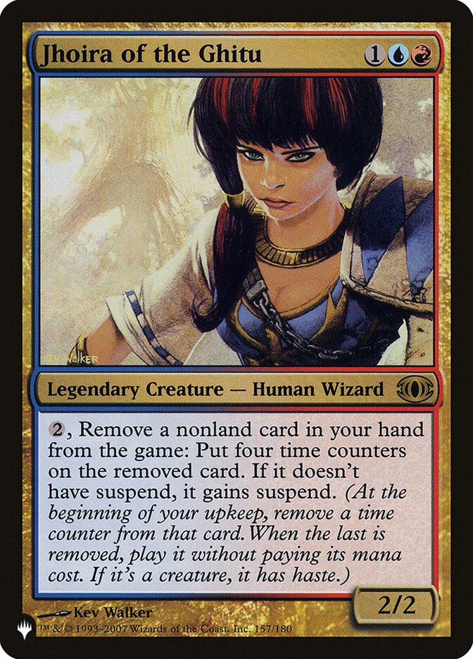 Jhoira of the Ghitu [The List] MTG Single Magic: The Gathering | Red Claw Gaming