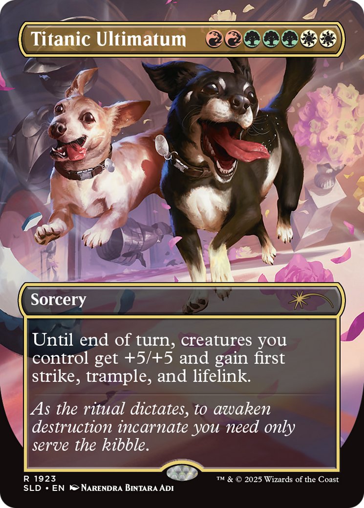 Titanic Ultimatum (1923) [Secret Lair Drop Series] MTG Single Magic: The Gathering | Red Claw Gaming