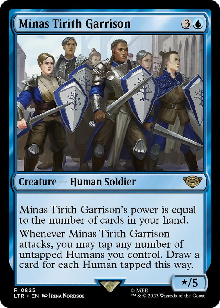 Minas Tirith Garrison [The Lord of the Rings: Tales of Middle-Earth] MTG Single Magic: The Gathering | Red Claw Gaming
