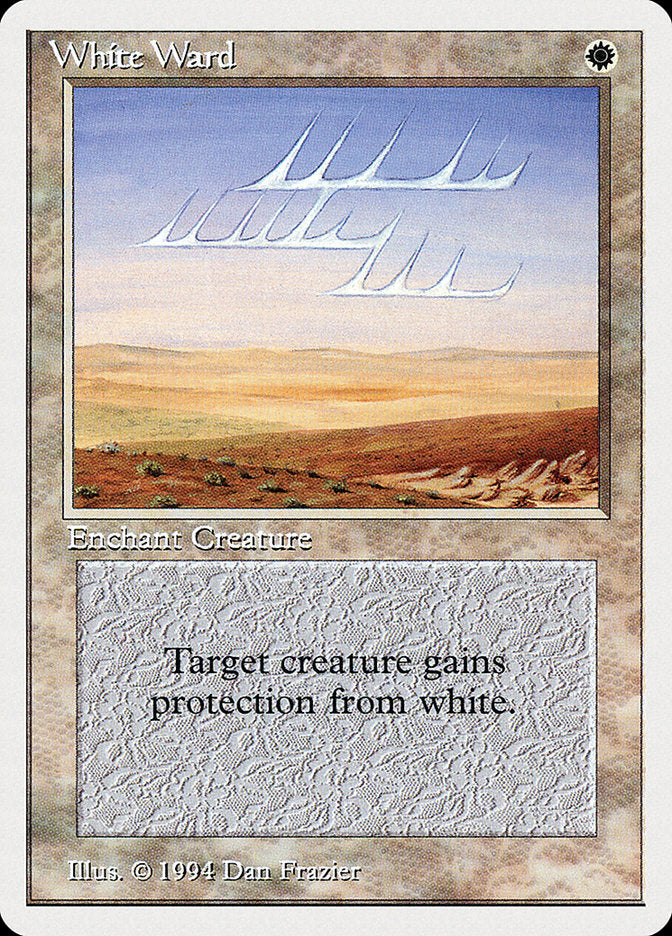 White Ward [Summer Magic / Edgar] MTG Single Magic: The Gathering | Red Claw Gaming