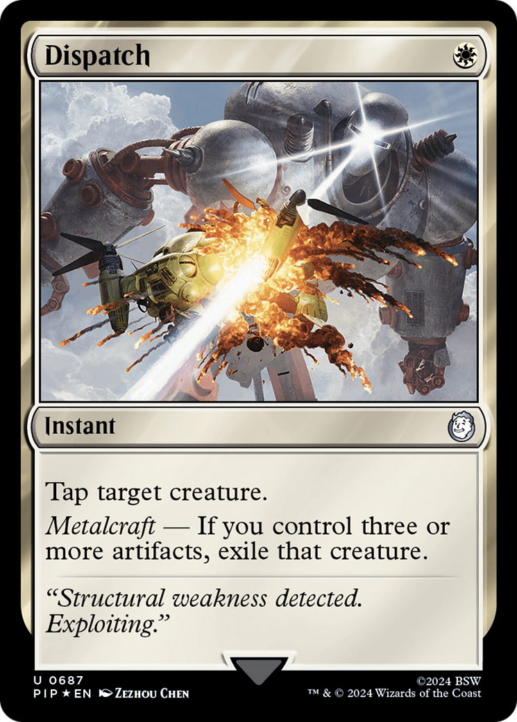 Dispatch (Surge Foil) [Fallout] MTG Single Magic: The Gathering    | Red Claw Gaming