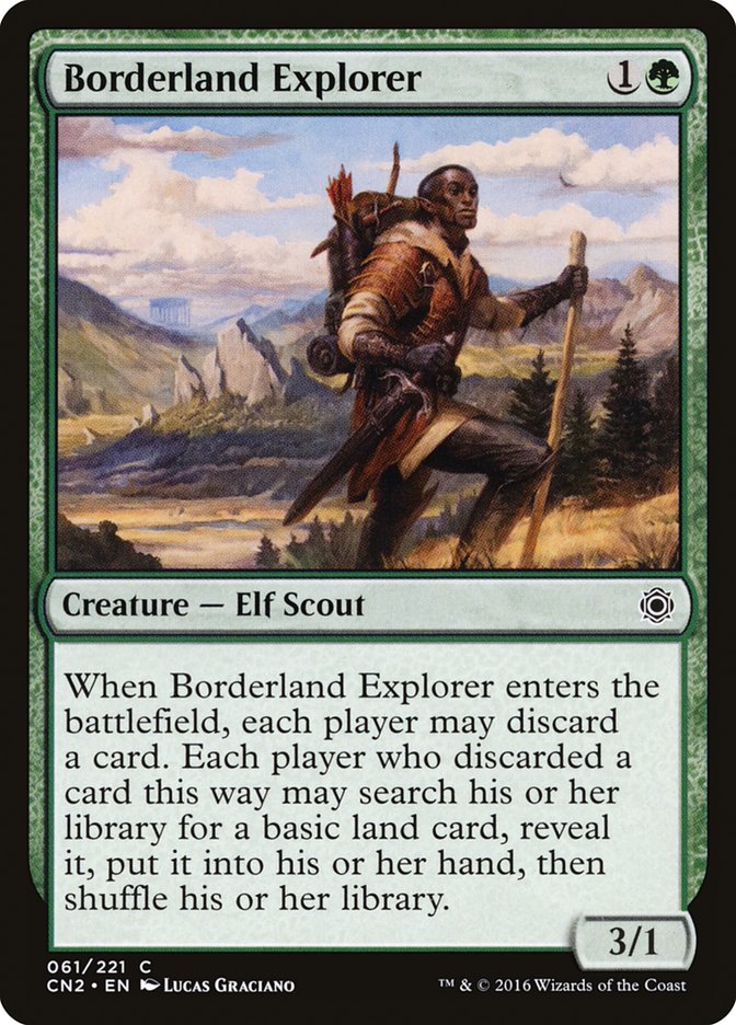 Borderland Explorer [Conspiracy: Take the Crown] MTG Single Magic: The Gathering | Red Claw Gaming