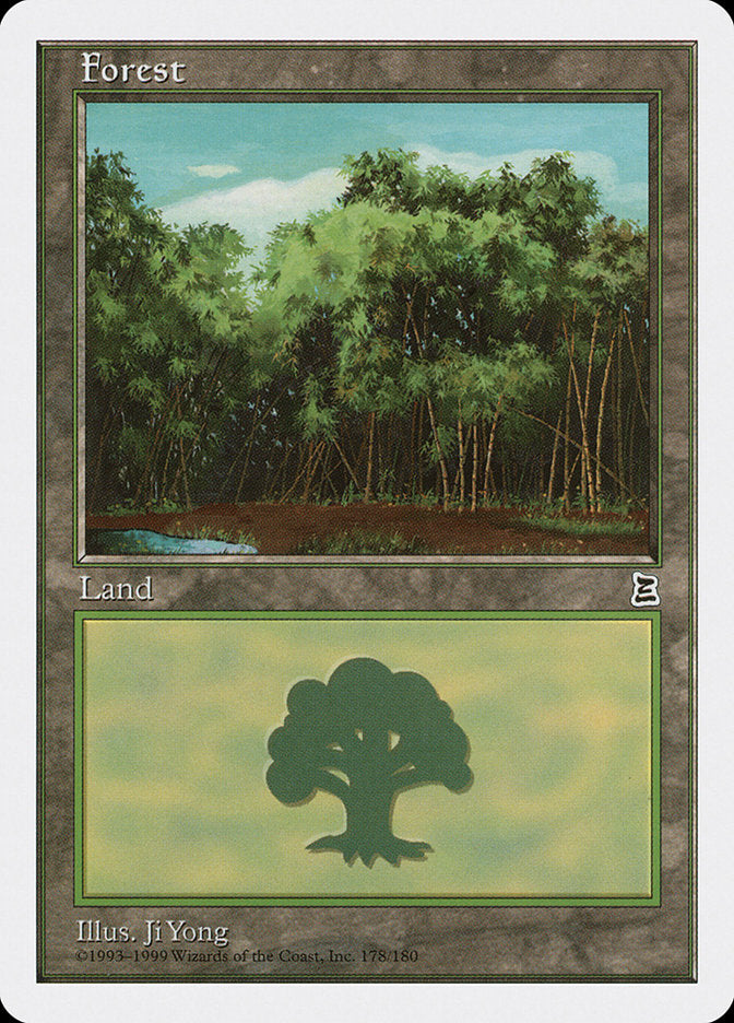 Forest (178) [Portal Three Kingdoms] MTG Single Magic: The Gathering | Red Claw Gaming