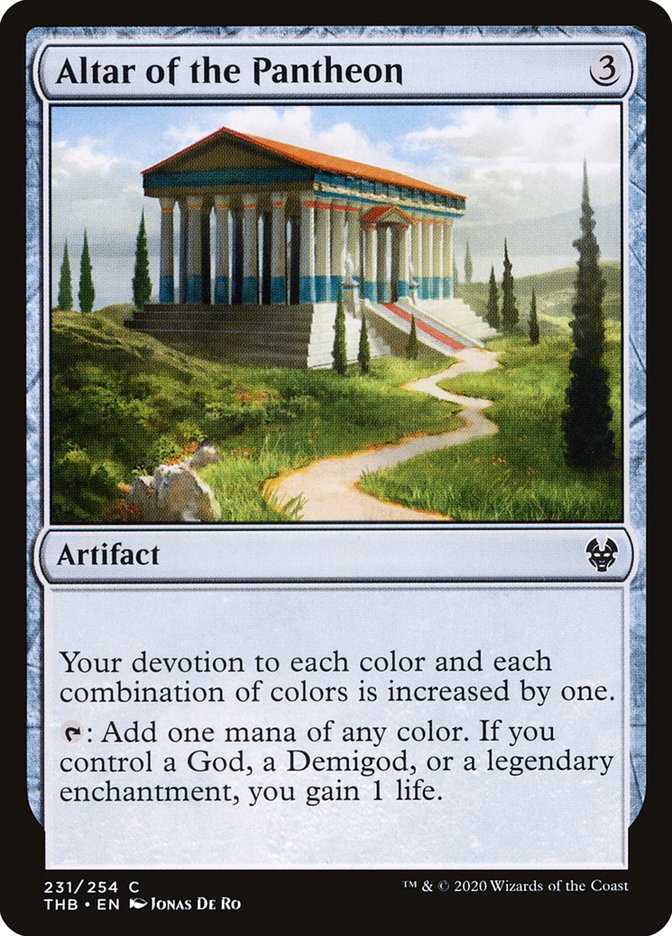 Altar of the Pantheon [Theros Beyond Death] MTG Single Magic: The Gathering | Red Claw Gaming