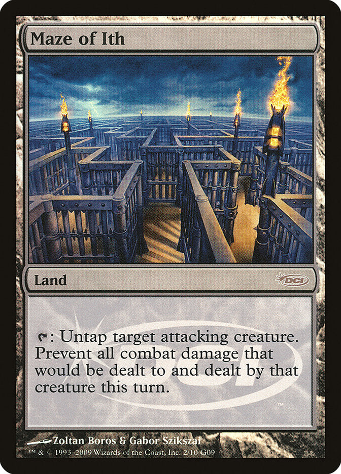 Maze of Ith [Judge Gift Cards 2009] MTG Single Magic: The Gathering | Red Claw Gaming