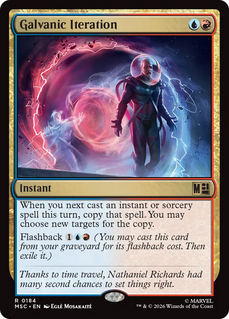 Galvanic Iteration (Surge Foil) [Marvel Super Heroes Commander] | Red Claw Gaming