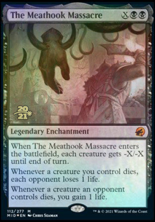 The Meathook Massacre [Innistrad: Midnight Hunt Prerelease Promos] MTG Single Magic: The Gathering | Red Claw Gaming