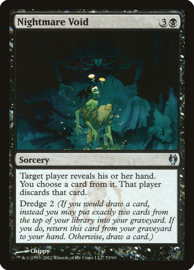 Nightmare Void [Duel Decks: Izzet vs. Golgari] MTG Single Magic: The Gathering | Red Claw Gaming