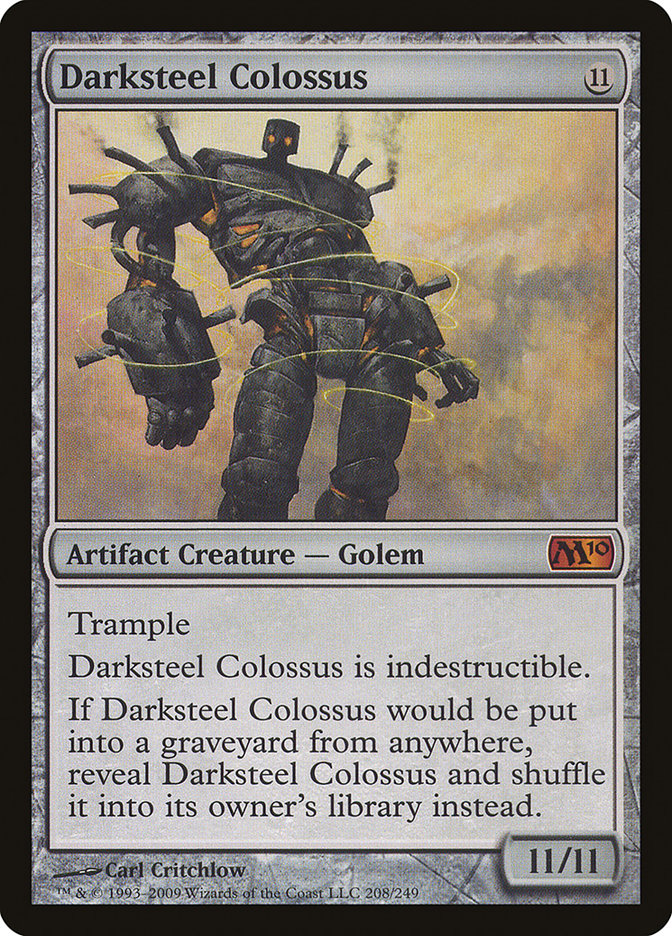 Darksteel Colossus [Magic 2010] MTG Single Magic: The Gathering | Red Claw Gaming