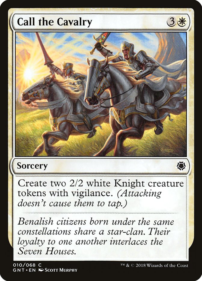 Call the Cavalry [Game Night 2018] MTG Single Magic: The Gathering | Red Claw Gaming