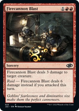 Firecannon Blast [Jumpstart 2022] MTG Single Magic: The Gathering | Red Claw Gaming