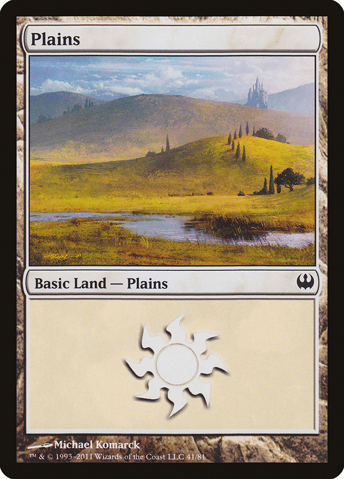 Plains (41) [Duel Decks: Knights vs. Dragons] MTG Single Magic: The Gathering | Red Claw Gaming