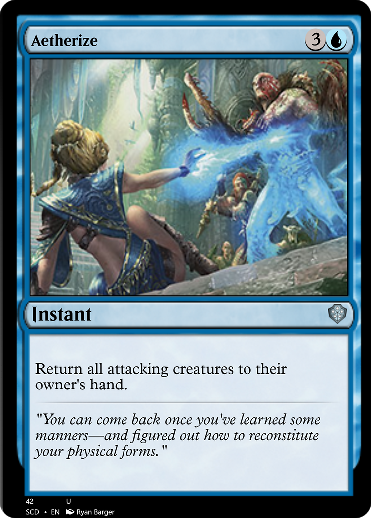 Aetherize [Starter Commander Decks] MTG Single Magic: The Gathering | Red Claw Gaming