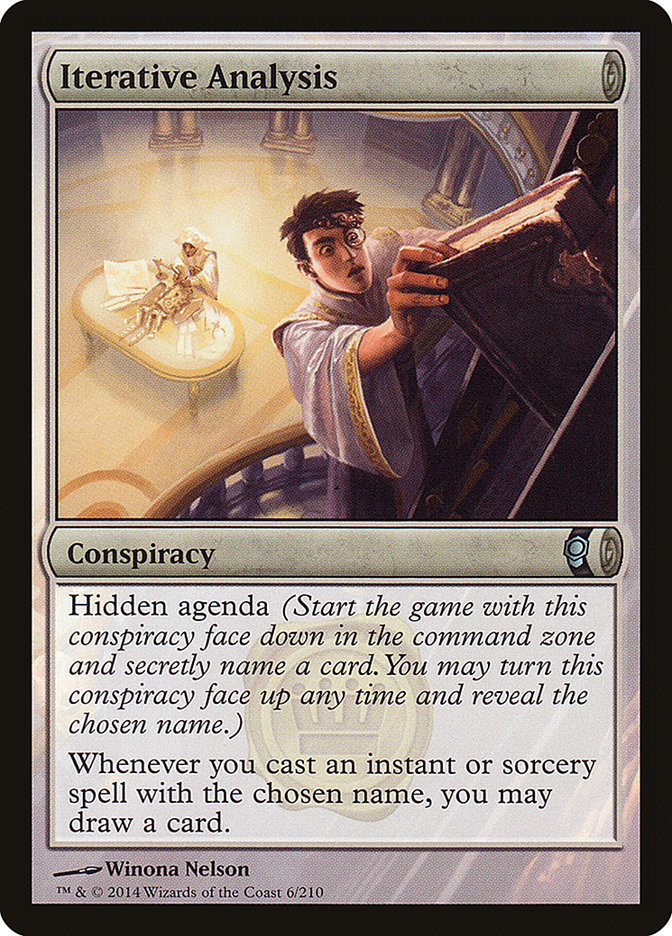 Iterative Analysis [Conspiracy] MTG Single Magic: The Gathering | Red Claw Gaming