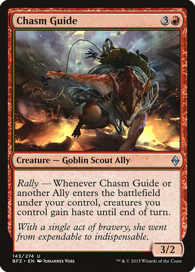 Chasm Guide [Battle for Zendikar] MTG Single Magic: The Gathering | Red Claw Gaming