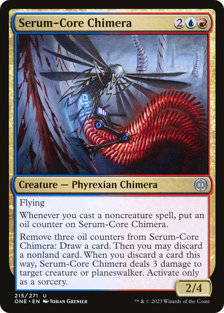 Serum-Core Chimera [Phyrexia: All Will Be One] MTG Single Magic: The Gathering | Red Claw Gaming