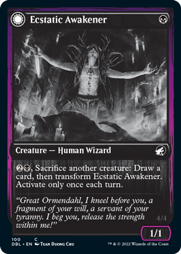 Ecstatic Awakener // Awoken Demon [Innistrad: Double Feature] MTG Single Magic: The Gathering | Red Claw Gaming