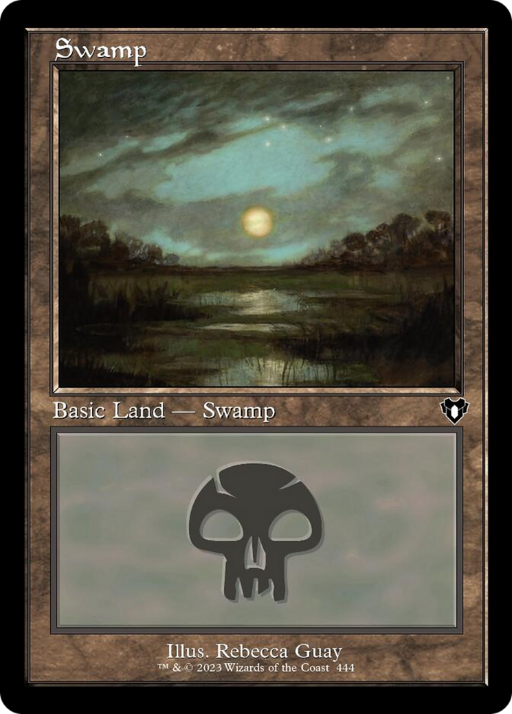 Swamp (444) (Retro) [Commander Masters] MTG Single Magic: The Gathering | Red Claw Gaming