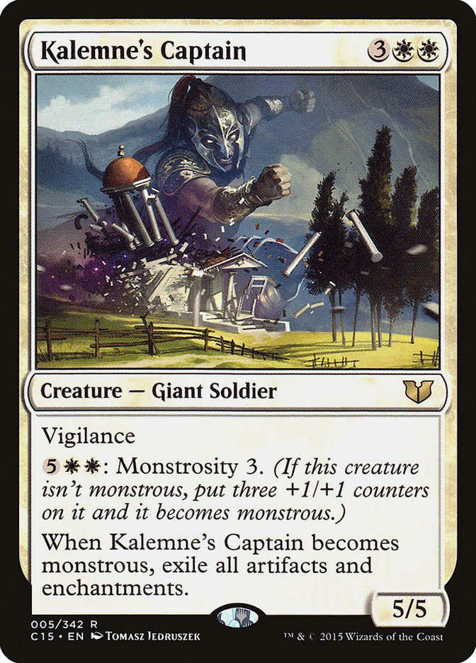 Kalemne's Captain [Commander 2015] MTG Single Magic: The Gathering | Red Claw Gaming