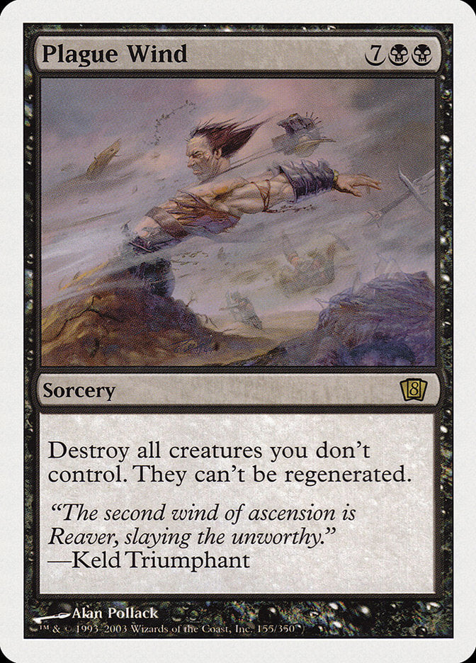 Plague Wind [Eighth Edition] MTG Single Magic: The Gathering | Red Claw Gaming