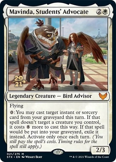 Mavinda, Students' Advocate [Strixhaven: School of Mages Prerelease Promos] MTG Single Magic: The Gathering | Red Claw Gaming