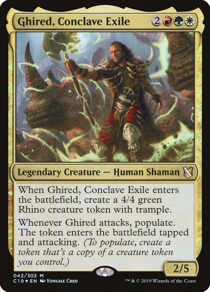 Ghired, Conclave Exile [Commander 2019] MTG Single Magic: The Gathering | Red Claw Gaming