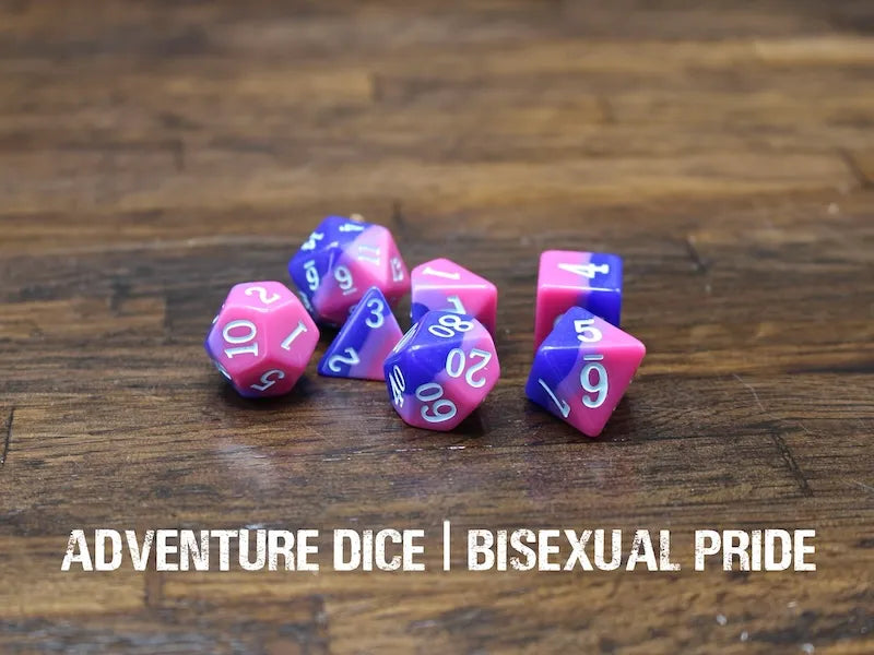 Adventure Dice Pride Sexual Dice Set Dice & Counters Adventure Dice | Red Claw Gaming