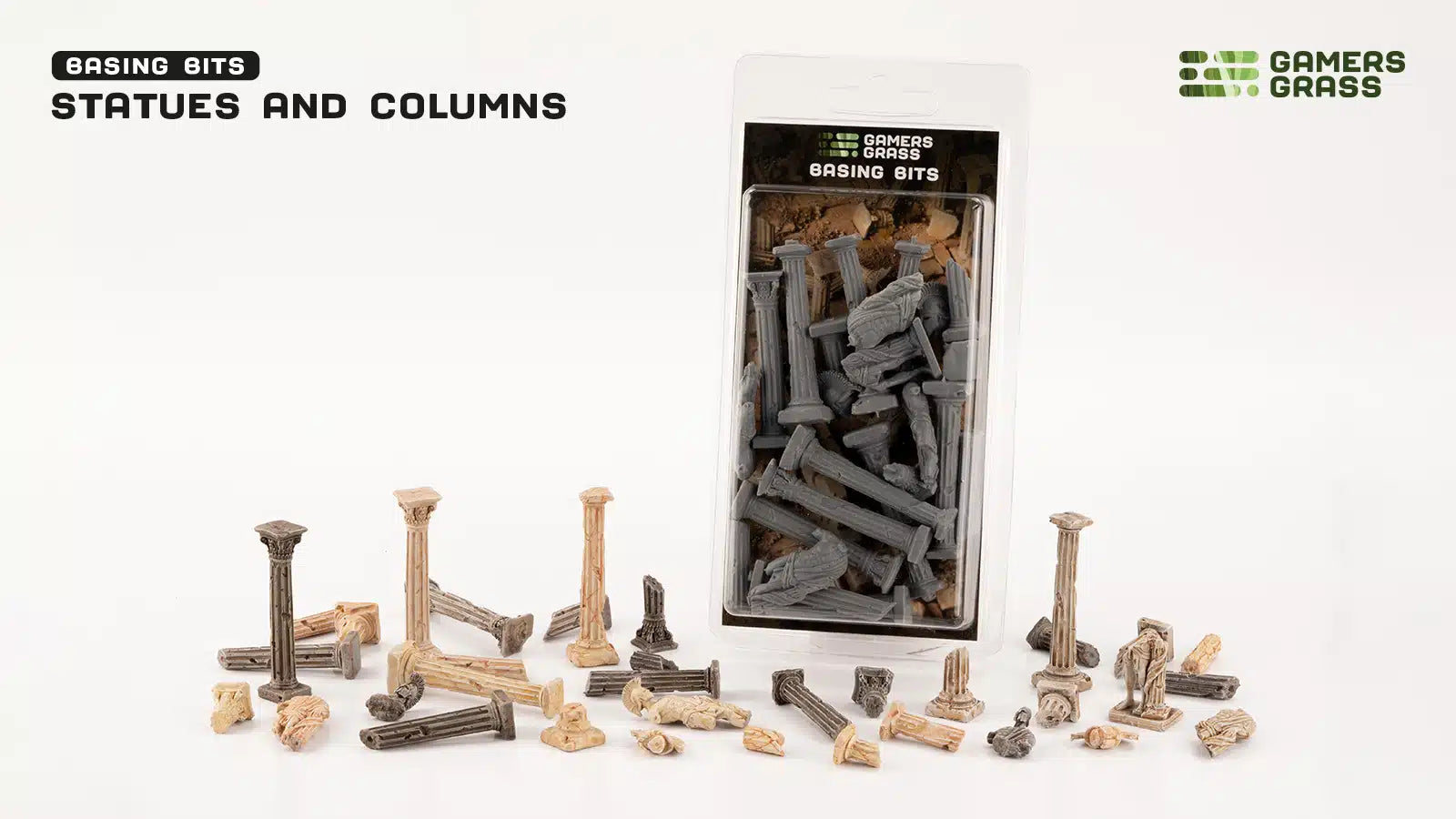 Basing Bits - Statues and Colums Gamers Grass Gamers Grass    | Red Claw Gaming