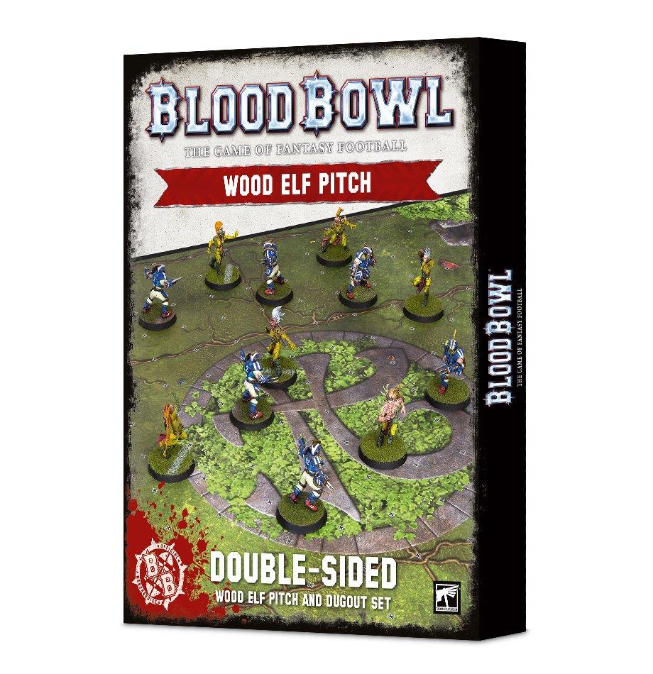 BLOOD BOWL: Wood Elf Pitch (DIRECT) Blood Bowl Games Workshop | Red Claw Gaming