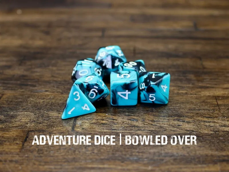 Adventure Dice Bowled Over Dice Set Dice & Counters Adventure Dice | Red Claw Gaming