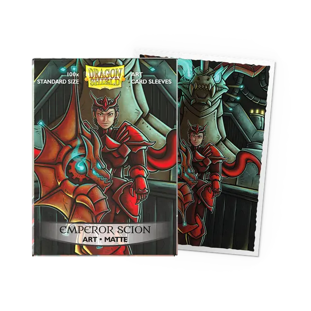 DRAGON SHIELD SLEEVES MATTE EMPEROR SCION 100CT Dragon Shield Dragon Shield | Red Claw Gaming