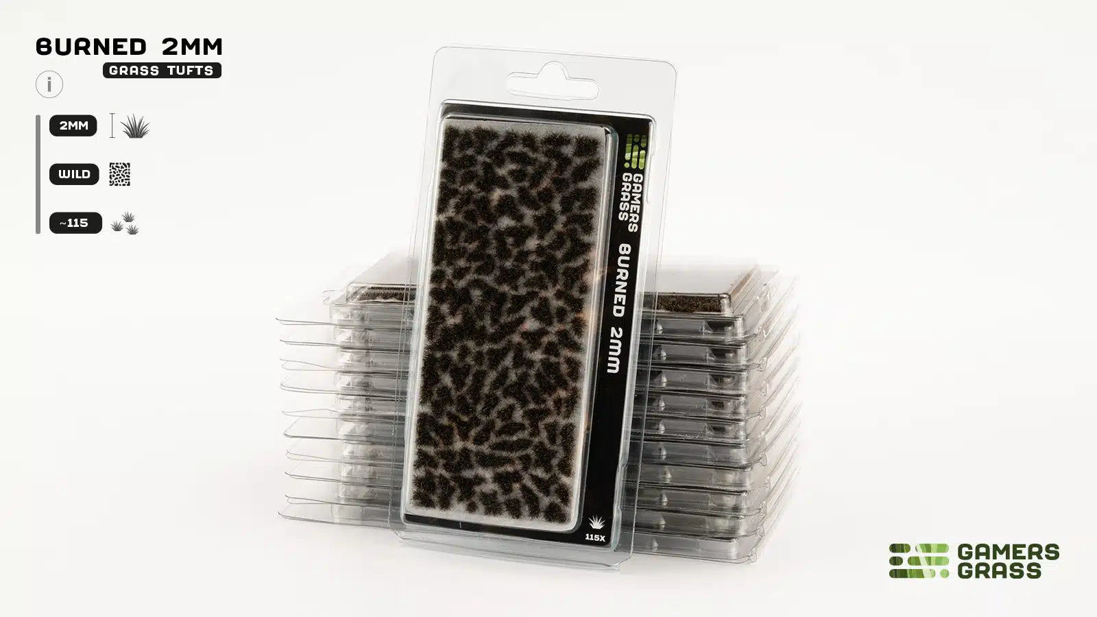 Burned 2mm Gamers Grass Gamers Grass    | Red Claw Gaming