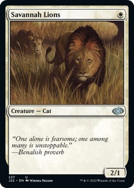 Savannah Lions [Jumpstart 2022] MTG Single Magic: The Gathering | Red Claw Gaming