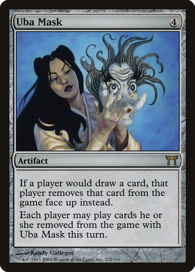 Uba Mask [Champions of Kamigawa] MTG Single Magic: The Gathering | Red Claw Gaming