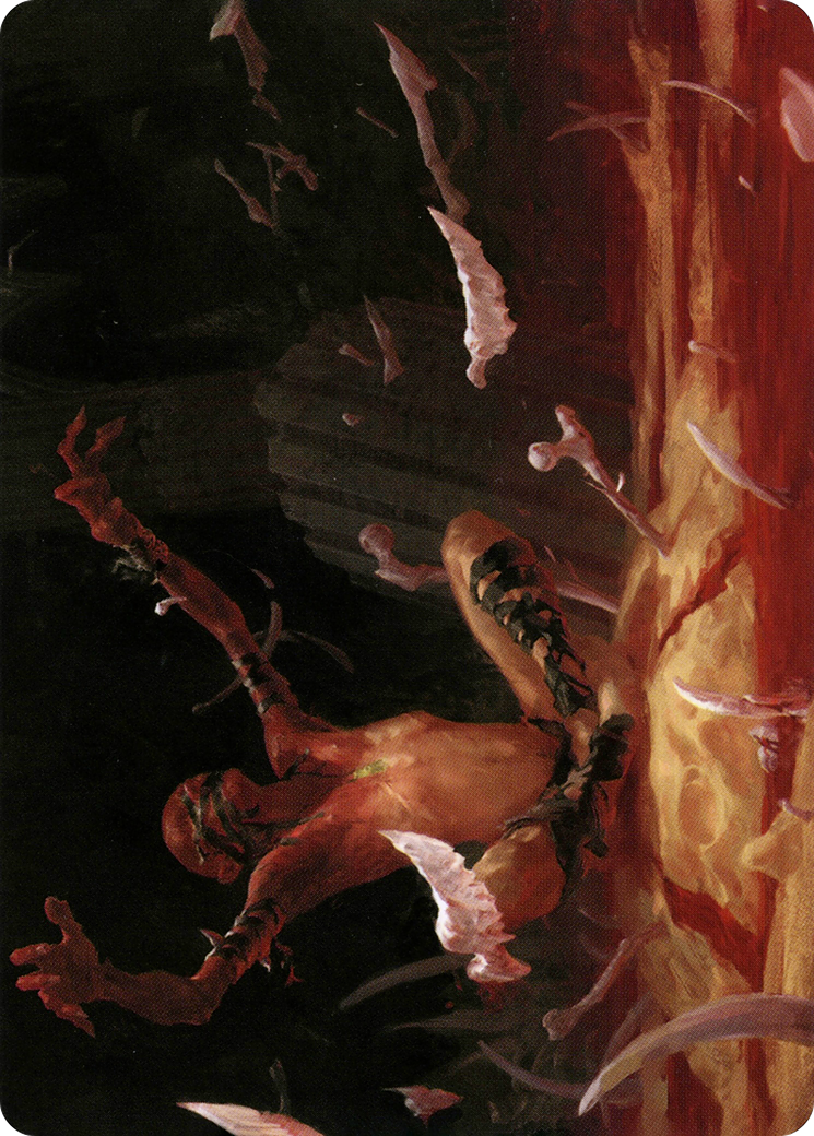 Bone Shards Art Card [Modern Horizons 2 Art Series] MTG Single Magic: The Gathering    | Red Claw Gaming