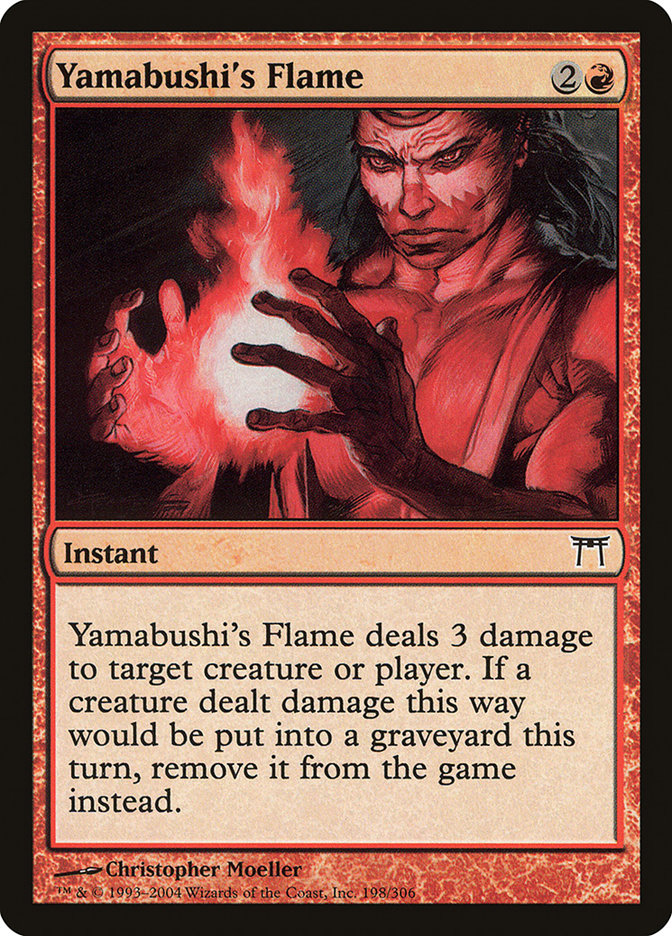 Yamabushi's Flame [Champions of Kamigawa] MTG Single Magic: The Gathering | Red Claw Gaming