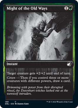Might of the Old Ways [Innistrad: Double Feature] MTG Single Magic: The Gathering | Red Claw Gaming