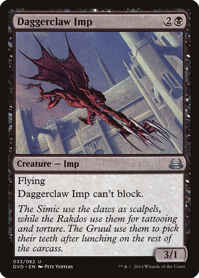 Daggerclaw Imp (Divine vs. Demonic) [Duel Decks Anthology] MTG Single Magic: The Gathering | Red Claw Gaming