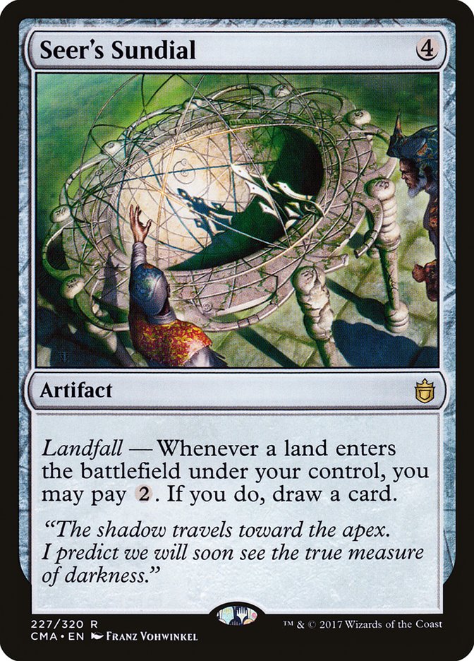Seer's Sundial [Commander Anthology] MTG Single Magic: The Gathering | Red Claw Gaming