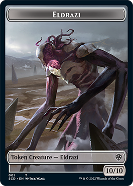 Eldrazi // Soldier Double-Sided Token [Starter Commander Decks] MTG Single Magic: The Gathering | Red Claw Gaming