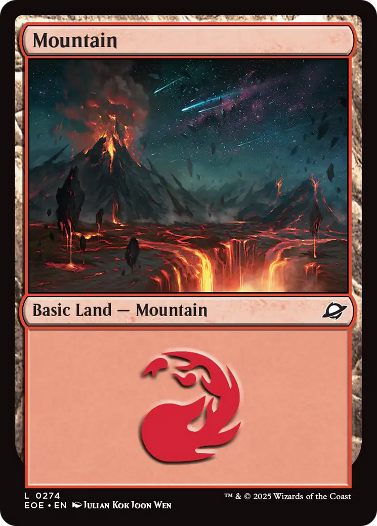 Mountain (0274) [Edge of Eternities] MTG Single Magic: The Gathering | Red Claw Gaming