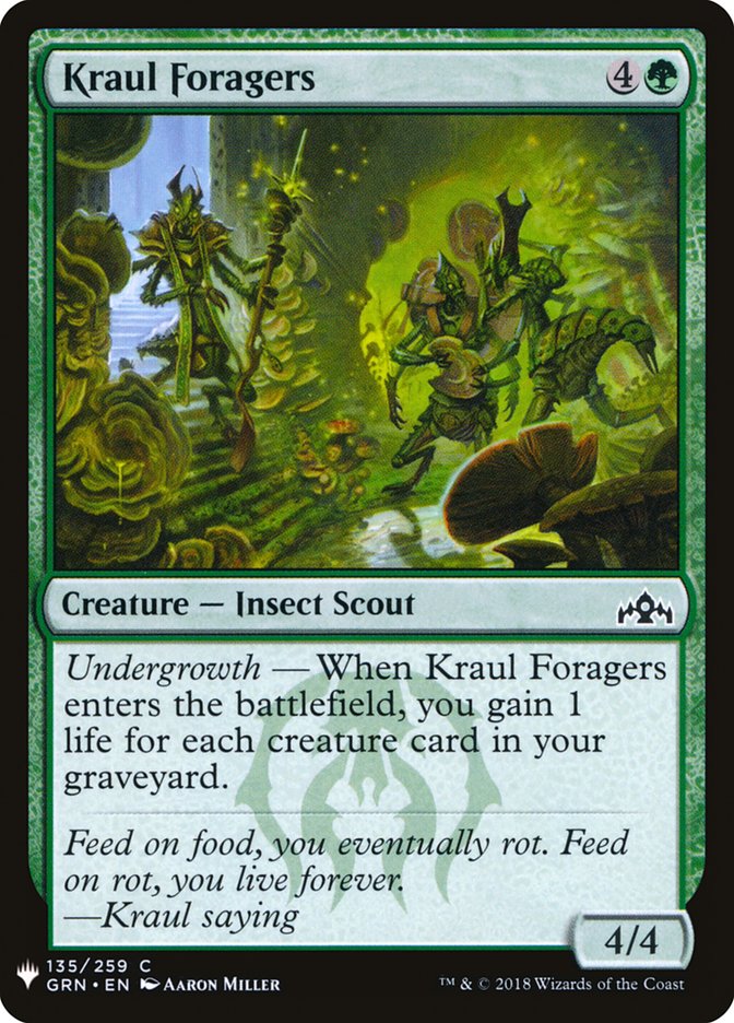 Kraul Foragers [Mystery Booster] MTG Single Magic: The Gathering | Red Claw Gaming