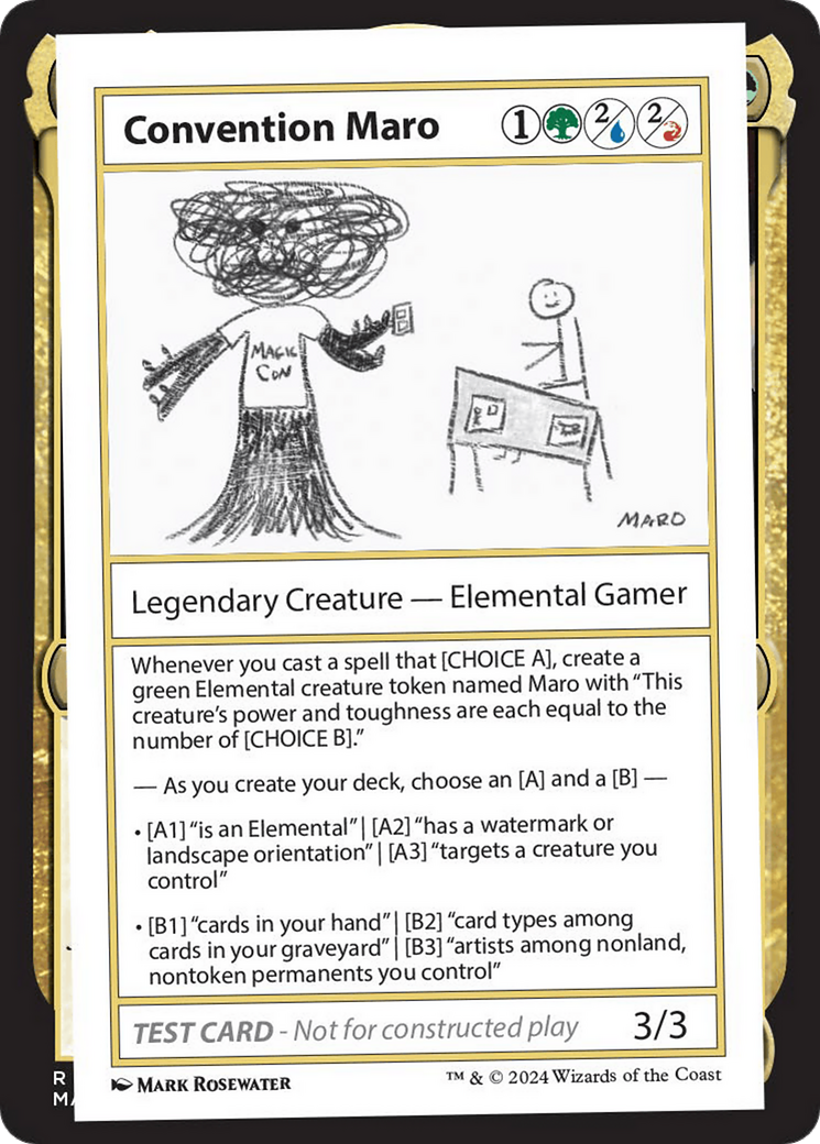 Convention Maro [Mystery Booster] MTG Single Magic: The Gathering | Red Claw Gaming