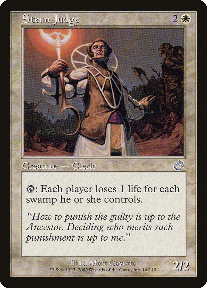 Stern Judge [Torment] MTG Single Magic: The Gathering | Red Claw Gaming